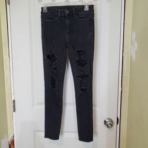 American Eagle Black Stretch Jeans